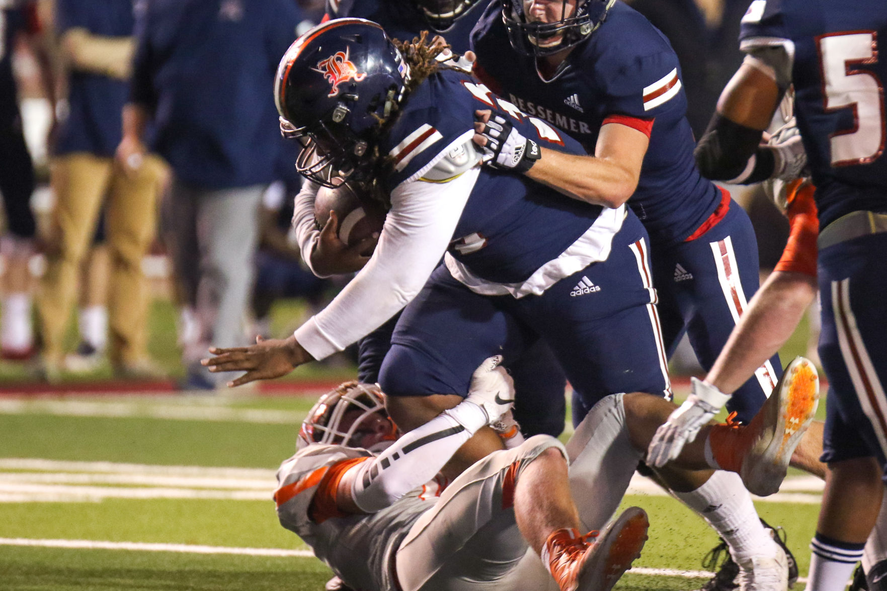 Glenwood School vs. Bessemer Academy AISA Class AAA high school football state champion